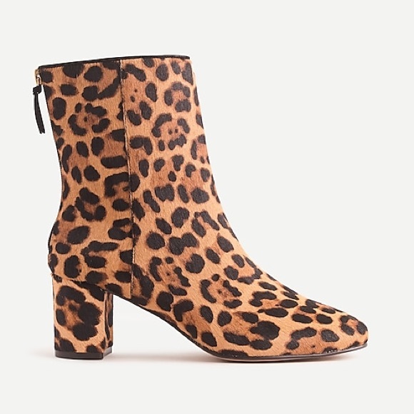 JCrew Calf Hair Ankle Booties - Picture 2 of 7